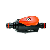 Claber Connector with Shut-Off Valve